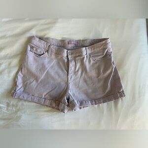 7 For All Mankind Lavender Jean Shorts